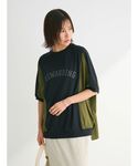 チュニック ナイロンドッキングロゴチュニックの詳細画像1