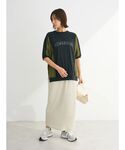 チュニック ナイロンドッキングロゴチュニックの詳細画像2