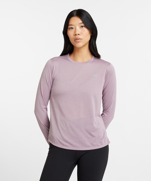 New Balance tシャツ Athletics ロングスリーブTシャツ