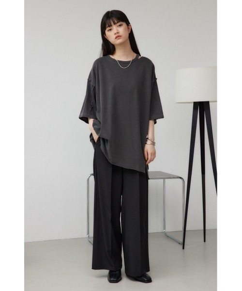 mercibeaucoup， チュニック AZUL BY MOUSSY チュニック ダメージウラケチュニック