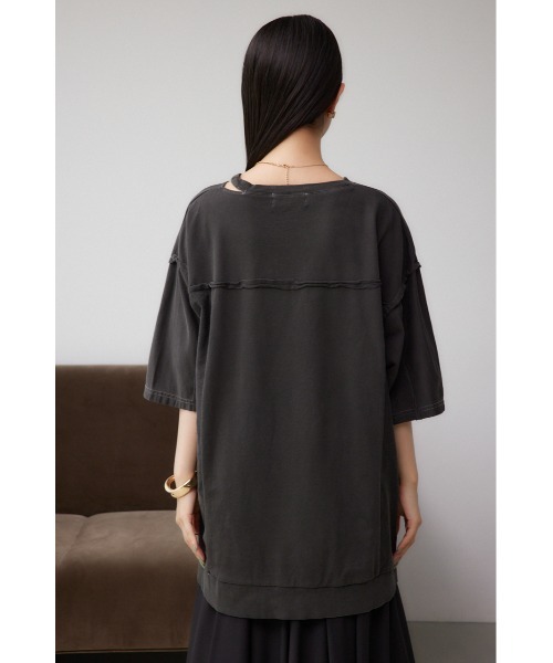 AZUL BY MOUSSY（アズールバイマウジー） tシャツ ダメージウラケ 