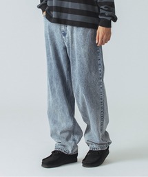 XLARGE ジーンズ CHEMICAL WIDE DENIM PANTS メンズ レディース