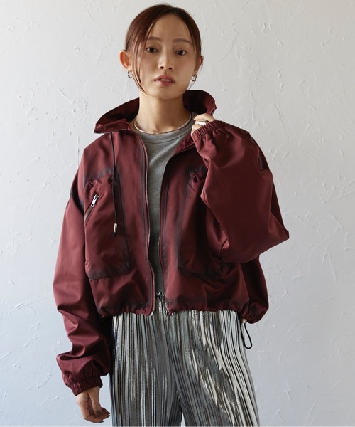 ap retro ブルゾン アウター ヴィンテージ風ショートブルゾン