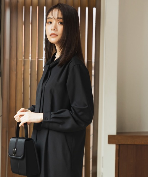 美品　フォーマルスーツ form forma スラックス パンツ 「喪服・礼服」ボウタイ