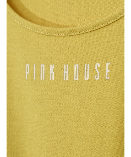 PINK HOUSE 「PINK HOUSE」 半袖ワンピース フリー ピンク
