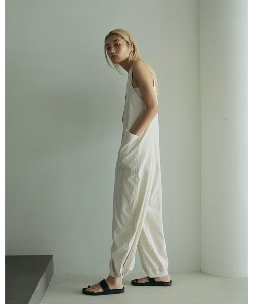 サロペット・オーバーオール・オールインワン anuke drawstring vneck combinaison 38 anuke サロペット オーバーオール Drawstring Vneck Combinaison