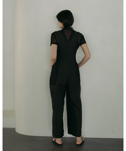 サロペット・オーバーオール・オールインワン anuke drawstring vneck combinaison 38 anuke サロペット オーバーオール Drawstring Vneck Combinaison