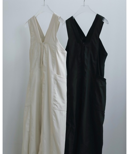 サロペット・オーバーオール・オールインワン anuke drawstring vneck combinaison 38 anuke サロペット オーバーオール Drawstring Vneck Combinaison
