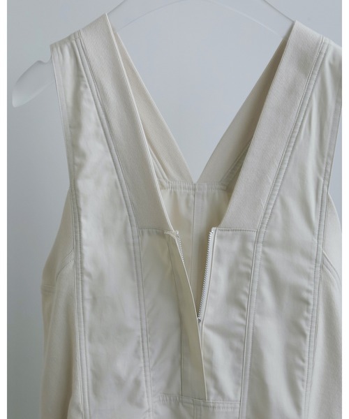 サロペット・オーバーオール・オールインワン anuke drawstring vneck combinaison 38 セール】Drawstring Vneck Combinaison（サロペット