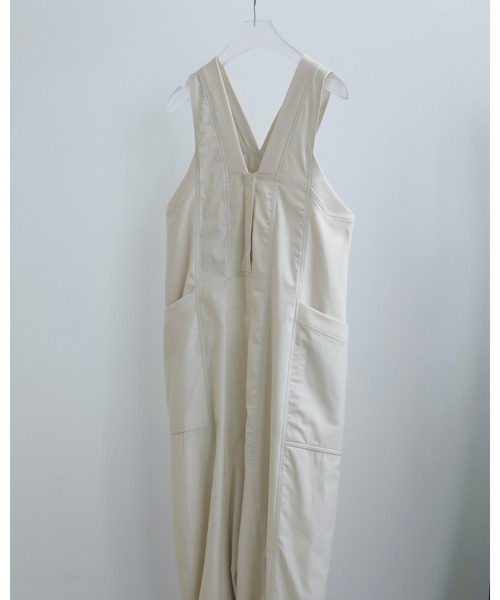 anuke サロペット オーバーオール Drawstring Vneck Combinaison