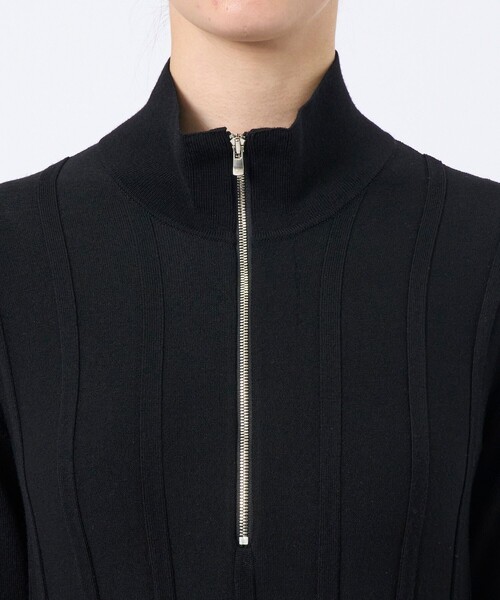 CINOH　チノ　ワンピース CINOH（チノ） ドレス 「CINOH/チノ」別注 ZIP KNIT DRESS/ジップ