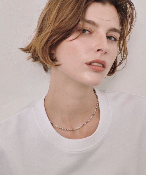 PHILIPPE AUDIBERT ショート ネックレス 別注】＜PHILIPPE AUDIBERT＞PA SP Ball Chain ショート