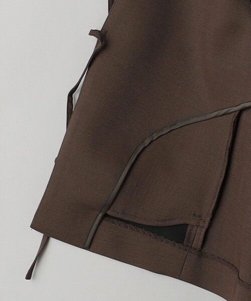BEAUTY＆YOUTH UNITED ARROWS ベスト ジレ フロントリボン