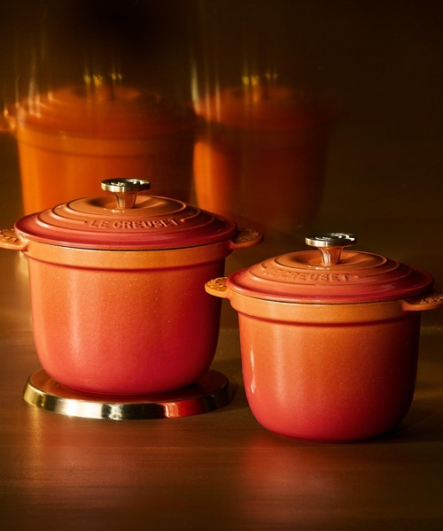 Le Creuset☆ココット・エブリィ18cm ワサビgoldつまみ Le Creuset☆ココット・エブリィ18cm ワサビgoldつまみ Le