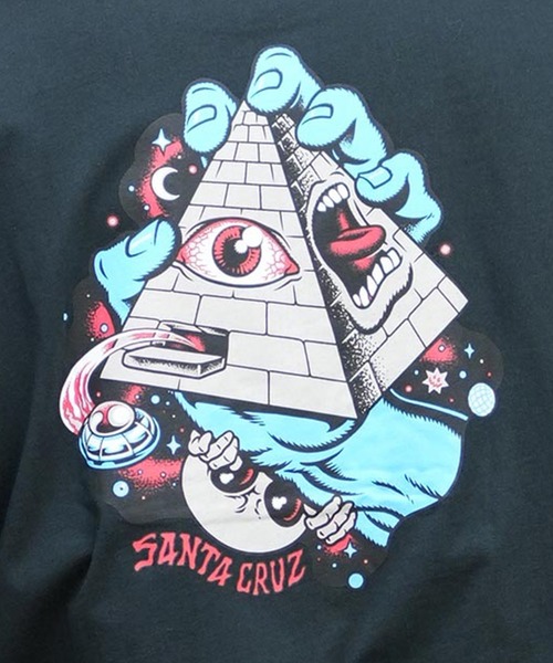 Santa Cruz サンタクルーズ 両面プリント 半袖Tシャツ SANTACRUZ サンタクルーズ 長袖 Tシャツ メンズ バックプリント