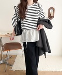 tシャツ 大人の上品シンプル。ワンポイント刺繍...の詳細画像4