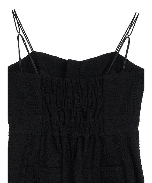 Ameri（アメリ） サロペット オーバーオール CUT LACE BUSTIER ROMPERS