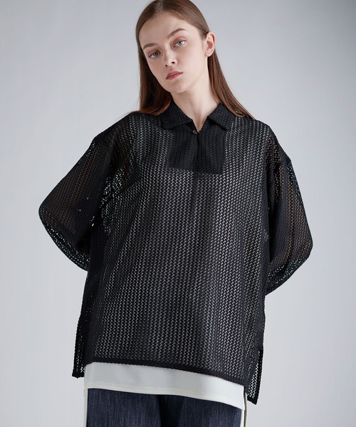 【Omekashi】シアーリネンスキッパーシャツ セール 63%OFF】【Omekashi】シアーリネンスキッパーシャツ