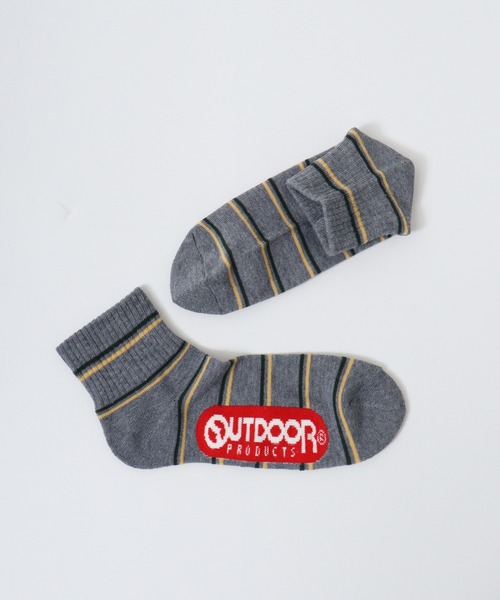 OUTDOOR PRODUCTS 靴下 5足セット クォーターソックス 5P メンズ