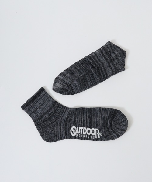 OUTDOOR PRODUCTS 靴下 5足セット クォーターソックス 5P メンズ