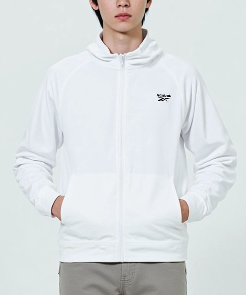 Reebok（リーボック） ラッシュガード 長袖 UVジャケット スムース素材