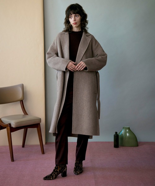 MAISON SPECIAL ブラウン　チェスターコート 02 MAISON SPECIAL ブラウン チェスターコート