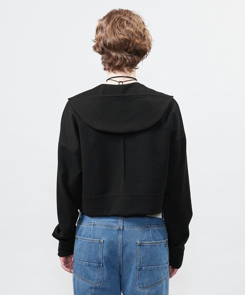 パーカー 「ASTRAET」ブークレー Vネック フーデッドパーカー レディース ASTRAET パーカー 「ASTRAET」ブークレー Vネック フーデッド