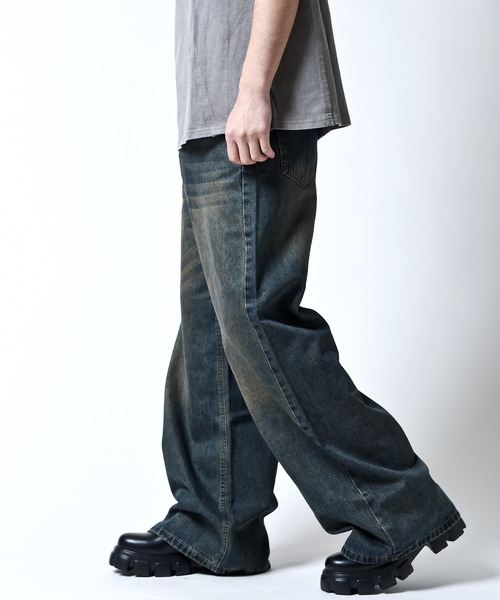 JOHNNY WOLF（ジョニーウルフ） ワイドパンツ ジーンズ FREYA ハイ