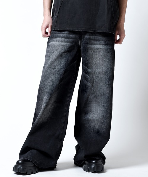 JOHNNY WOLF（ジョニーウルフ） ジーンズ FREYA ハイウエスト バギー