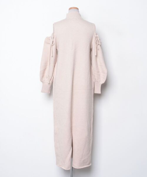 「muguet」 ニットワンピース FREE ベージュ レディース_画像2