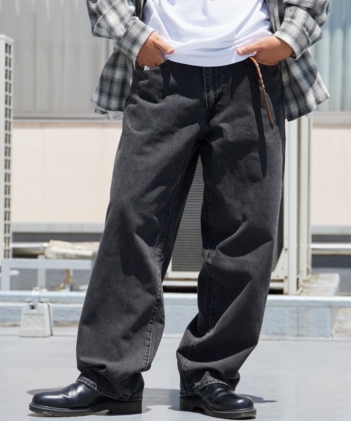 即完品 裾上げ済 リーバイス578 W34 L26 Levi's（リーバイス） ワイドパンツ ジーンズ 578 BAGGY バギーパンツ