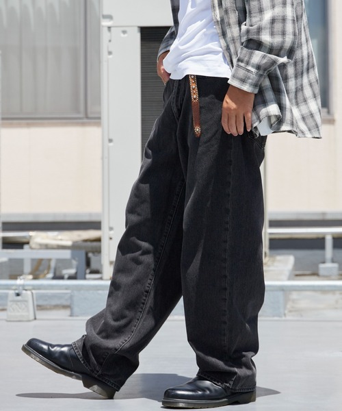 リーバイスプレミアム 578 ブラックデニム W36 L30 ワイド バギー Levi's（リーバイス） ワイドパンツ ジーンズ 578 BAGGY バギーパンツ