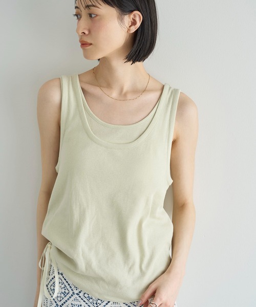 ママン様　SUKALA ボタニカルレイヤードタンクトップ NEW ARRIVALS - SUKALA（スカーラ）