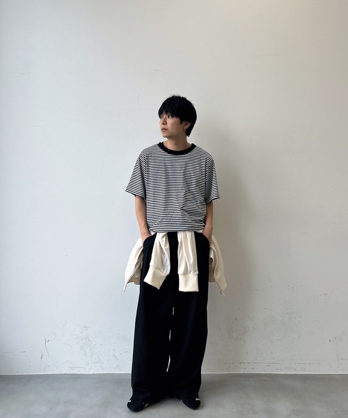 UNDERSTATEMENTs tシャツ 「ユニセックス」ボーダーリンガーTシャツ