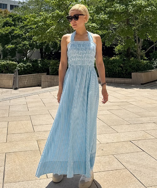 DIESEL ストライプ ベアトップ XS ワンピース ストライプベアトップワンピース : ZOZOTOWN Yahoo!店