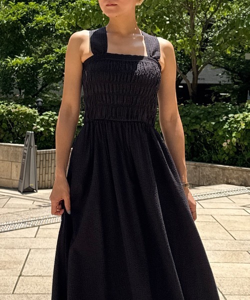 D&G ベアトップワンピース ワンピース ストライプベアトップワンピース : ZOZOTOWN Yahoo