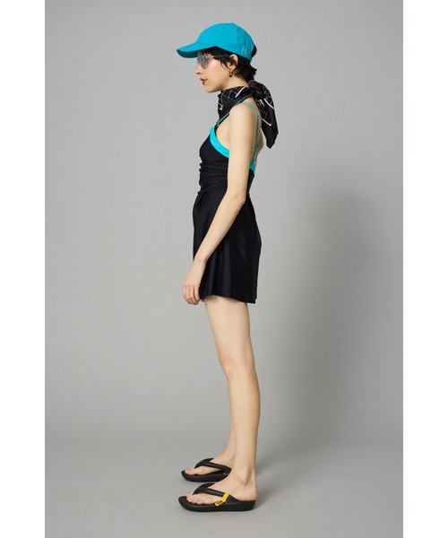 HeRIN.CYE オールインワン Back open swim wear バックオープン