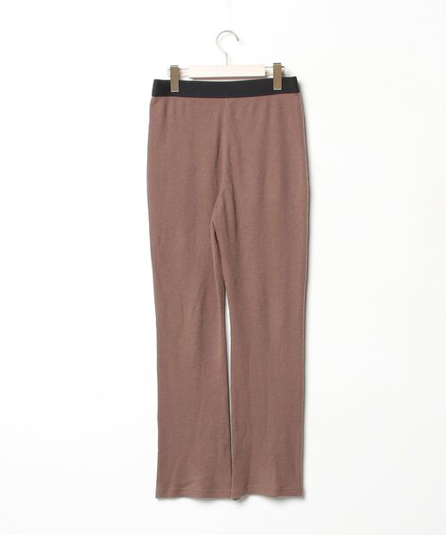 「ADORE」 イージーパンツ 38 ブラウン レディース_画像2