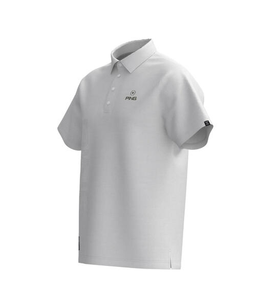 PING グレー ポロシャツ L PING ポロシャツ 「PING APPAREL」涼風-SUZUKAZE 涼しやハイ