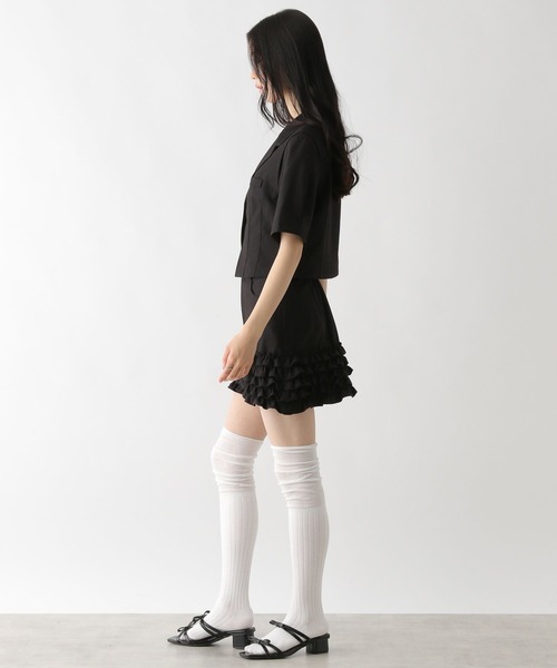 Heather（ヘザー） スカート アソートフリルミニスカート 491014