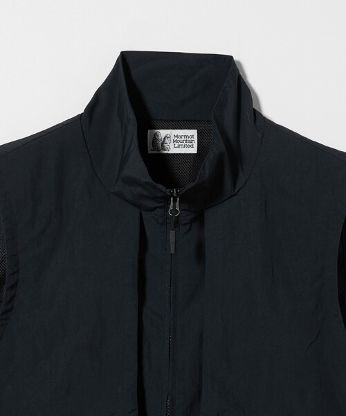 Marmot Mountain Limited ブラックベスト Marmot ベスト ジレ 「別注」「Marmot」GLR ユーティリティー