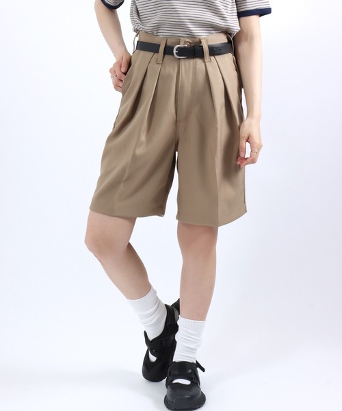 Wrangler（ラングラー） スラックス WRANCHER SHORTS/ツータックワイド