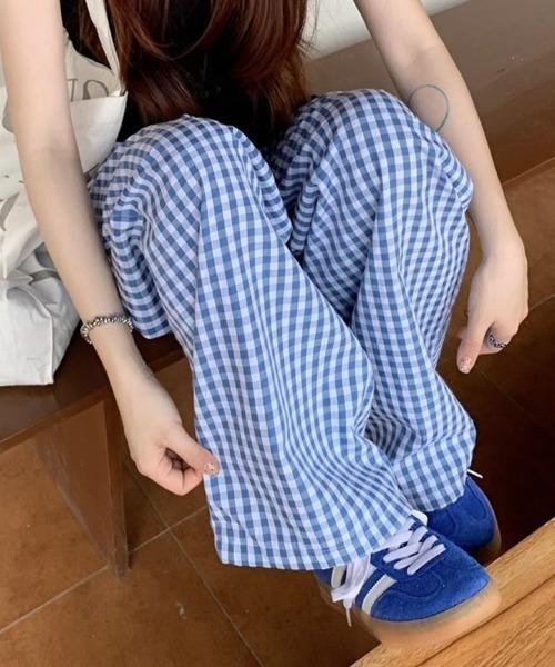 Bargiee RELAX CHECK PANTS チェック柄 RELAX CHECK PANTS – Bargiee