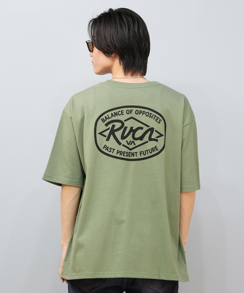 RVCA（ルーカ） tシャツ 半袖Tシャツ バックプリント ビックシルエット 