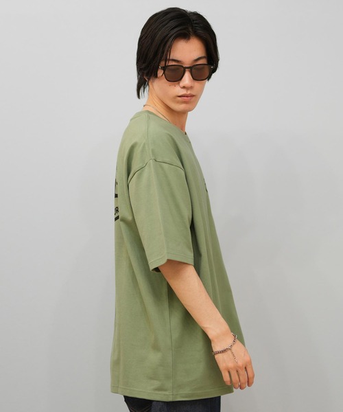 RVCA（ルーカ） tシャツ 半袖Tシャツ バックプリント ビックシルエット 