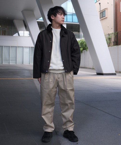 Barbour 「Barbour」 ブルゾン 42 セージグリーン メンズ