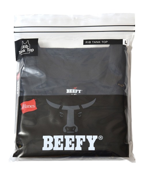 Hanes（ヘインズ） タンクトップ RIB TANK TOP BEEFY-T リブタンク