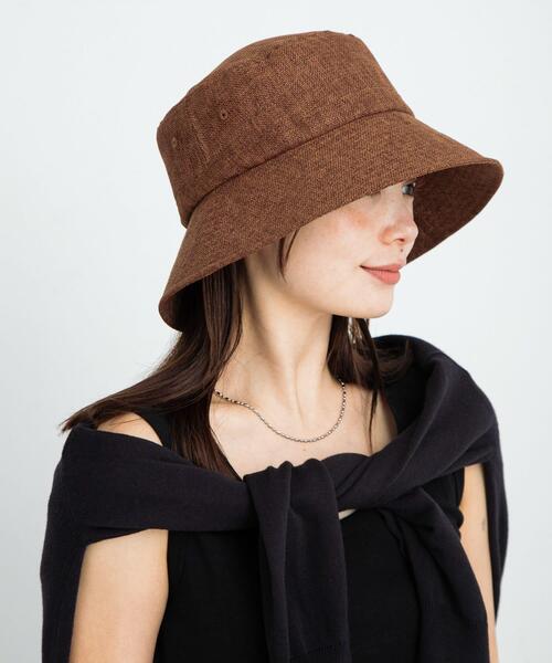 URBAN RESEARCH Sonny Label 帽子 ハット 折りたたみリネンライク