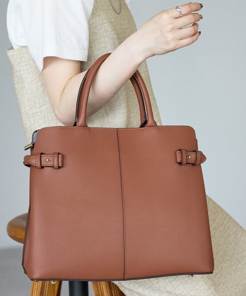 MARK'S（マークス） トートバッグ C14「本革」バックルデザイントート