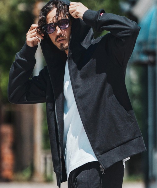 felkod（フィルコッド） パーカー mpa3833- Soft Drape Zip Up Parka 